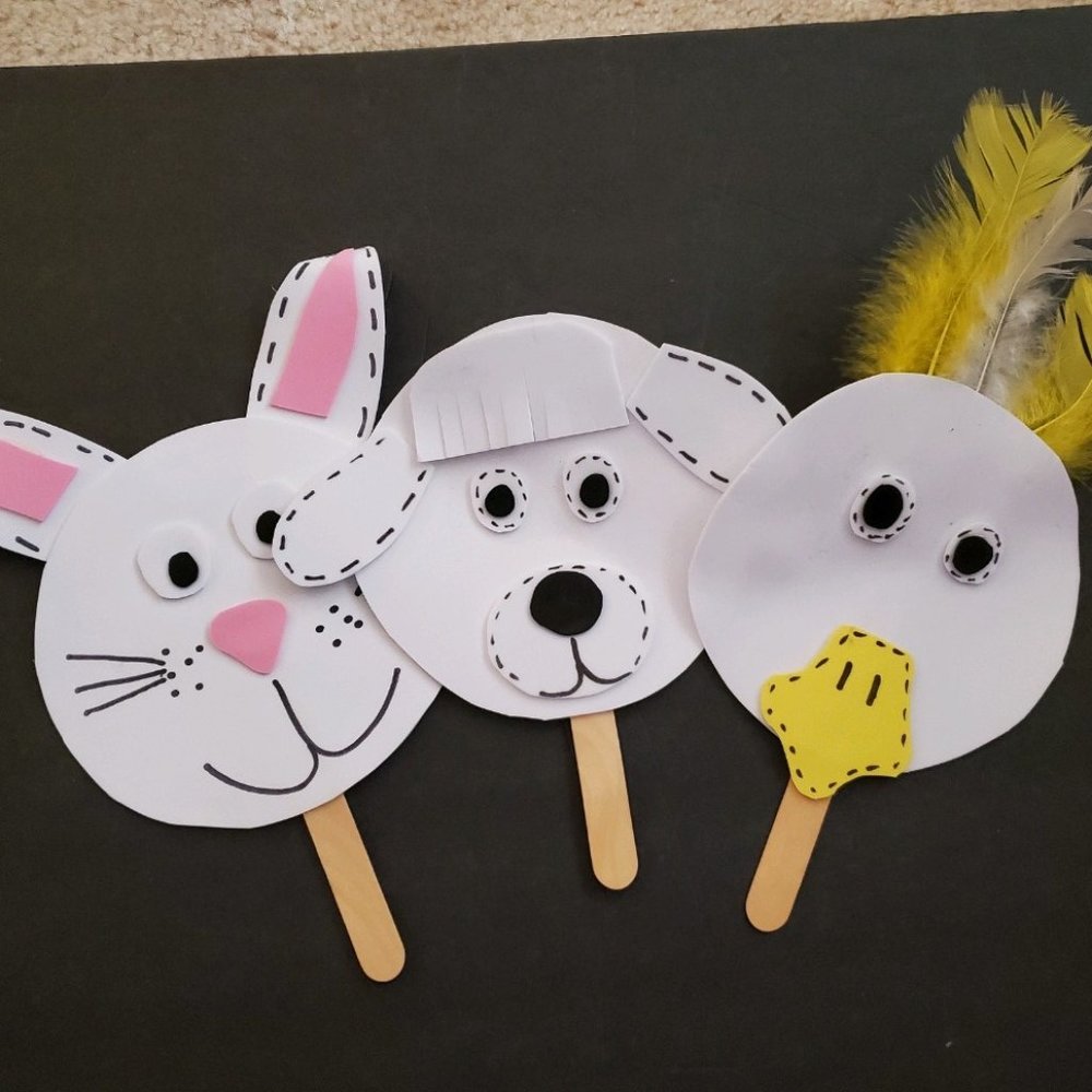 Puppet Masks - 12 Animals - Picture 2 of 4